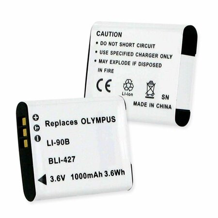 EMPIRE Olympus Li-90B 3.6V 1000 mAh Batteries - 3.6 watt BLI-427
